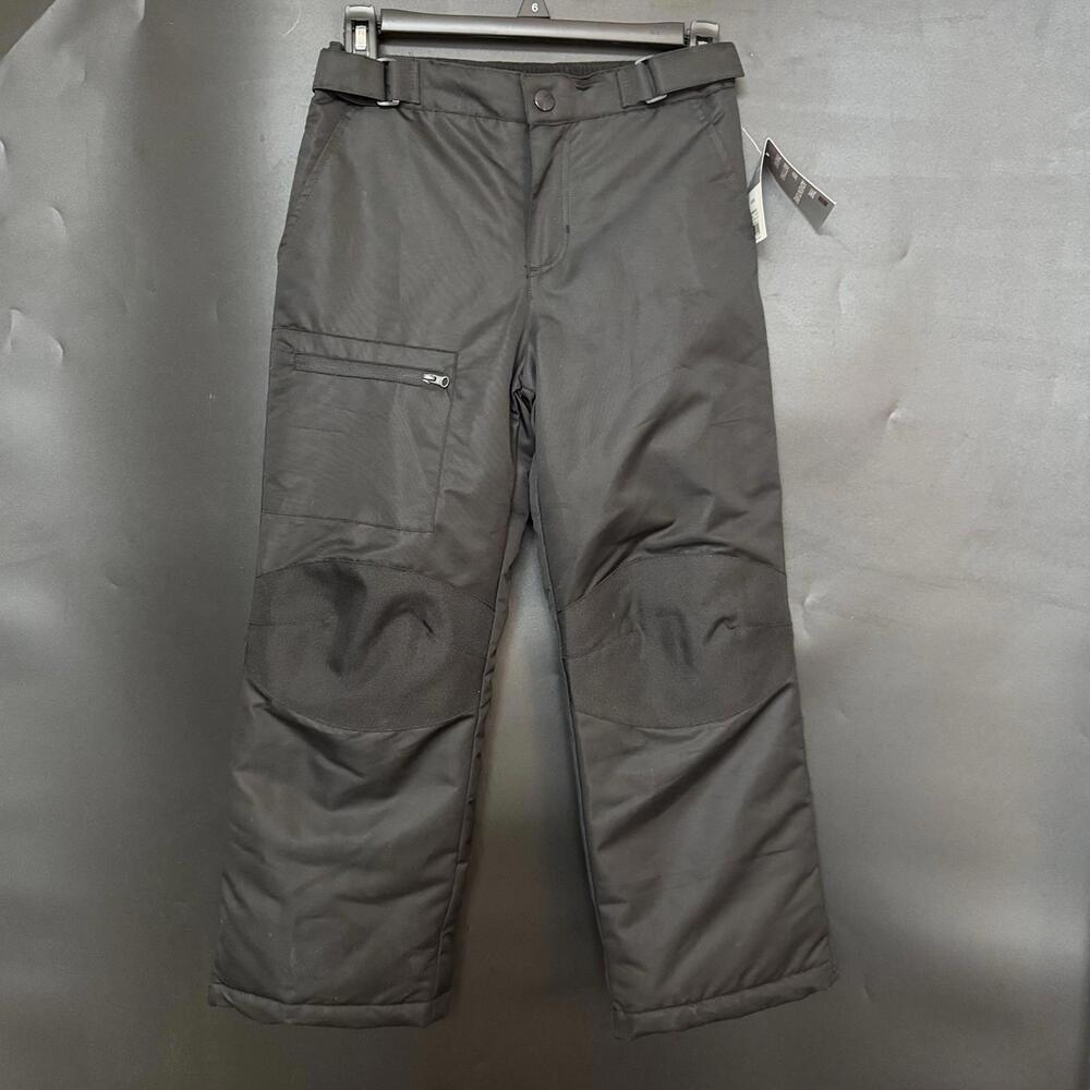 New Swiss Tech Snow Ski Snowboard Pants Youth Medium 7-8 Black